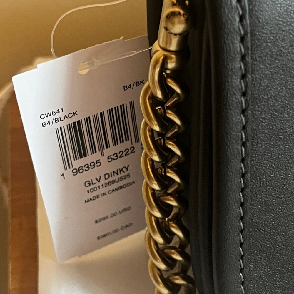 Coach Re-released Dinky Bag in Black - Picture 4 of 13